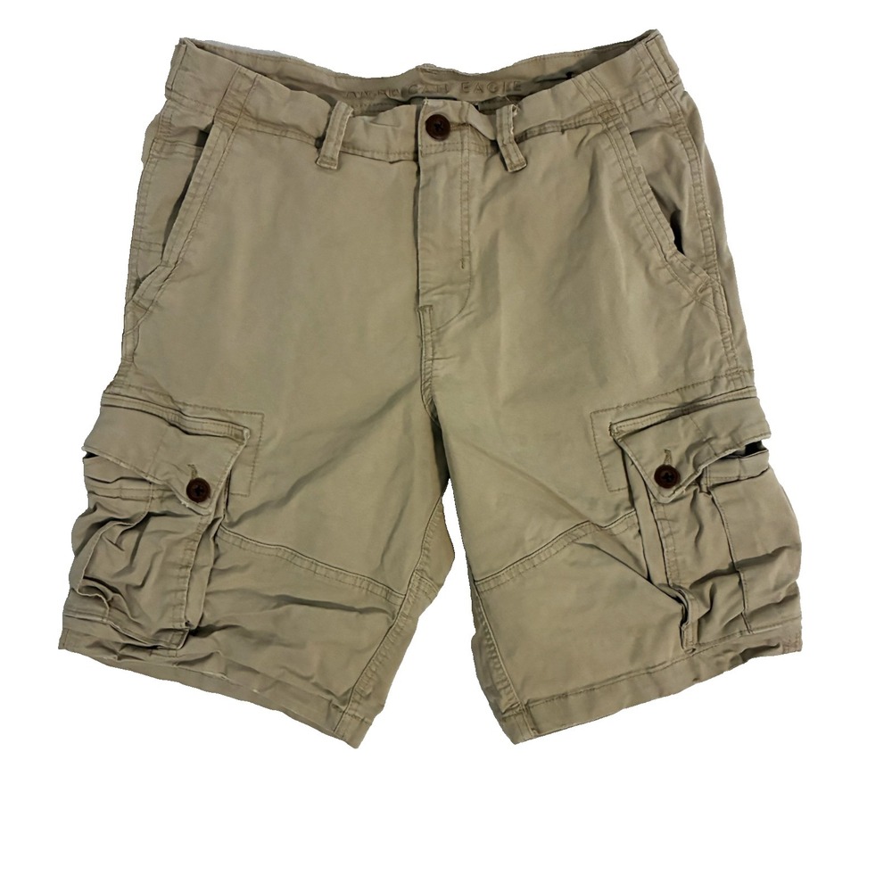 Vtg American Eagle Cargo Shorts Mens Size 32 Baggy Skater Grunge Streetwear Y2K